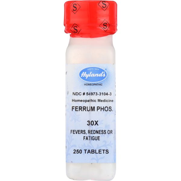HYLANDS: Ferrum Phosphoricum 30X, 250 Tablets