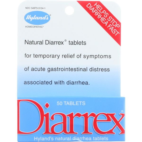 HYLAND: Diarrex Tablet, 50 tablets