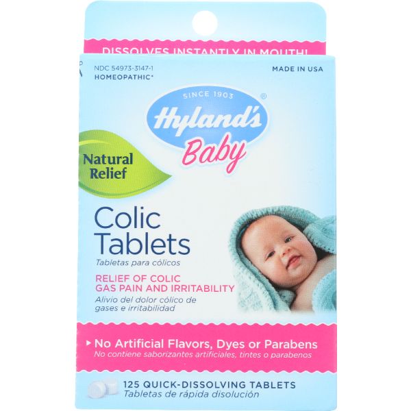 Hyland's Baby Colic Tablets, 125 Tablets