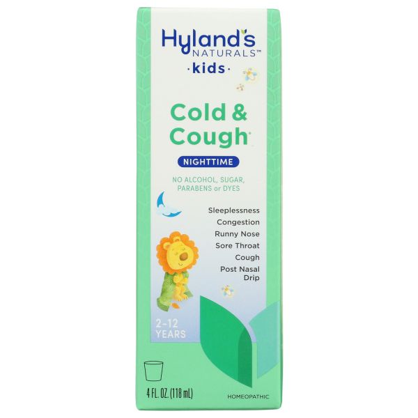 HYLAND: Kids Cold N Cough Night, 4 oz