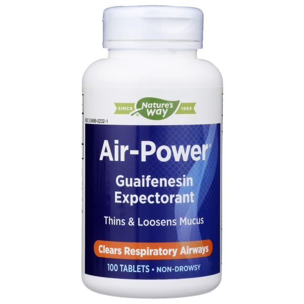 ENZYME THERAPY: Air Power Expectorant, 100 tb