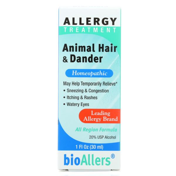 BIOALLERS: Allergy Animal Hair Dander, 1 oz