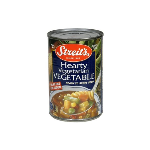 STREITS: Hearty Vegetarian Vegetable Ready To Serve Soup, 15 oz
