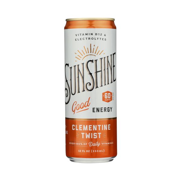 SUNSHINE: Drink Energy Clementine, 12 FO