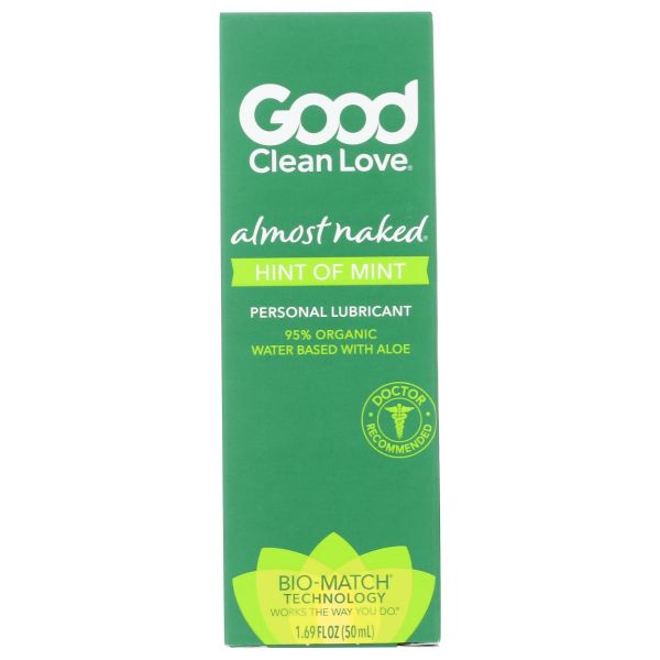 GOOD CLEAN LOVE: Lubricant Hint Of Mint, 1.69 oz