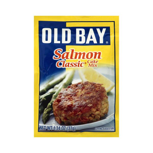 OLD BAY: Ssnng Salmon Cake Clsc, 1.34 OZ