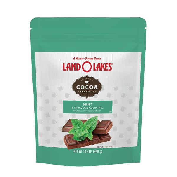 LAND O LAKES: Cocoa Mint And Choc Pouch, 14.8 oz