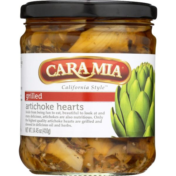 CARA MIA: Artichoke Hearts Grilled, 14.45 oz