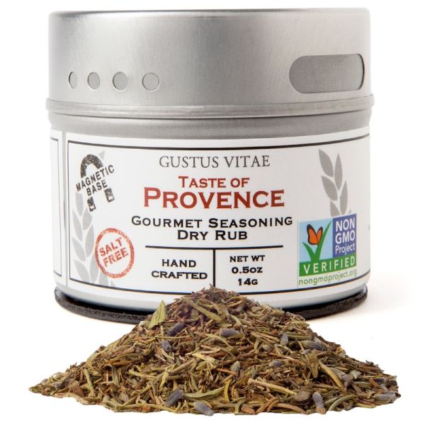 GUSTUS VITAE: Rub Taste of Provence, 0.5 oz