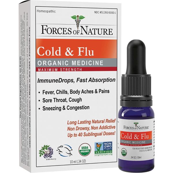 FORCES OF NATURE: Kids Cold Flu, 10 ml
