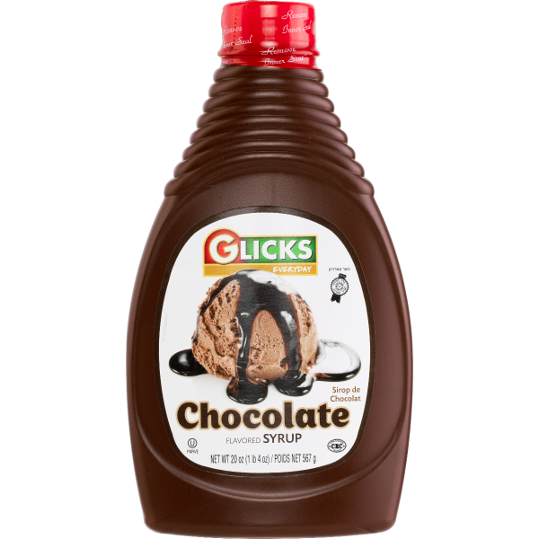 GLICKS: Glicks Chocolate Syrup 20 Oz Y, 20 oz