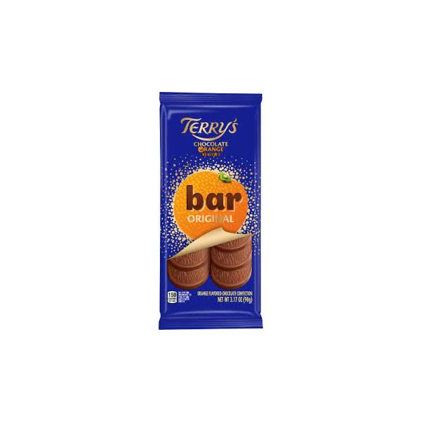 TERRYS: Bar Mlk Chocolate Orange, 3.17 OZ