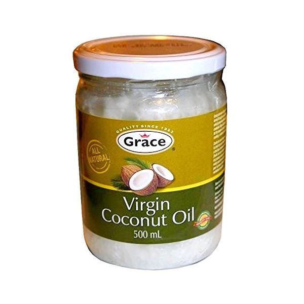 GRACE CARIBBEAN: Organic Extra Virgin Coconut Oil, 500 ml