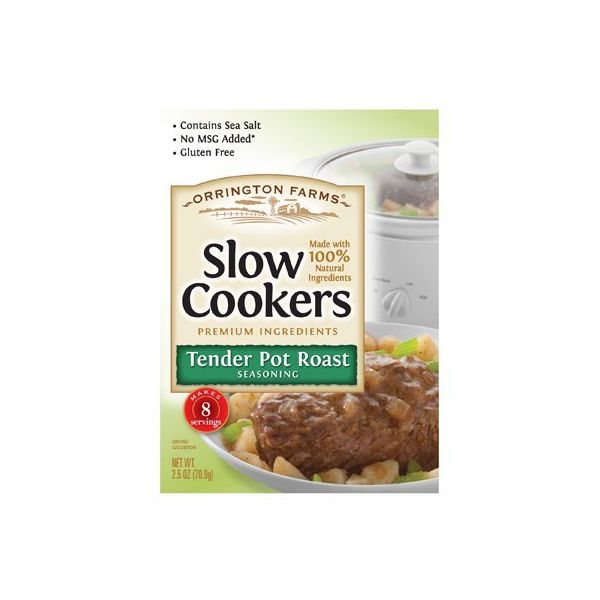 ORRINGTON FARMS: Ssnng Slwcookr Tender Pot Roast, 2.5 oz