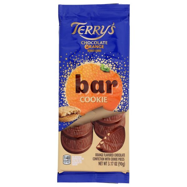 TERRYS: Bar Mlk Choc Cookie Org, 3.17 OZ