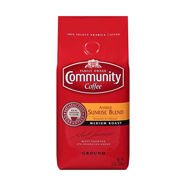COMMUNITY COFFEE: Coffee Amber Sunrise Prem, 12 oz