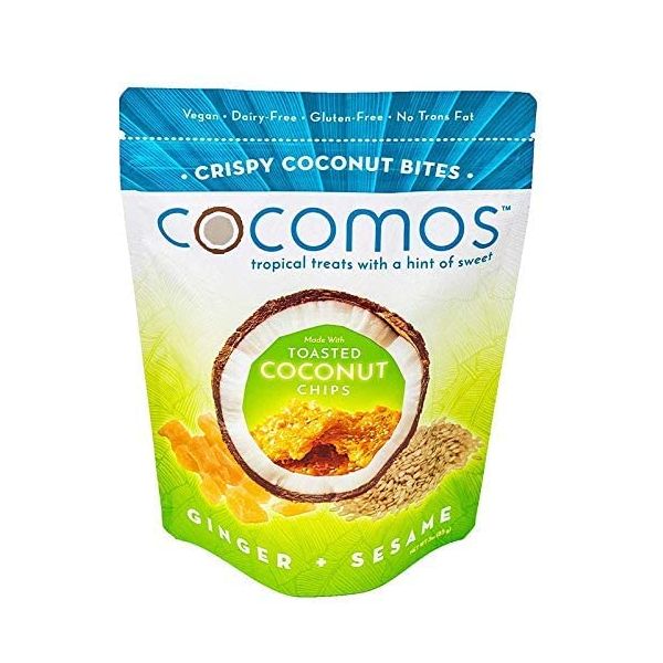 COCOMOS: Coconut Chip Gnger Sesame, 3 oz