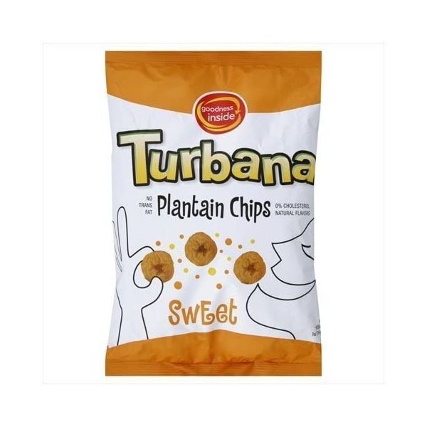 TURBANA: Chip Plantain Sweet, 7 oz