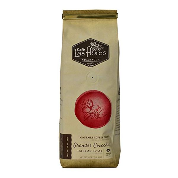 CAFE LAS FLORES: Coffee Ground Medium Roast, 16 oz