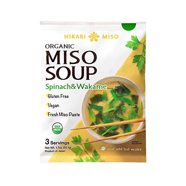 HIKARI: Miso Spinach Instnt Org, 1.7 oz