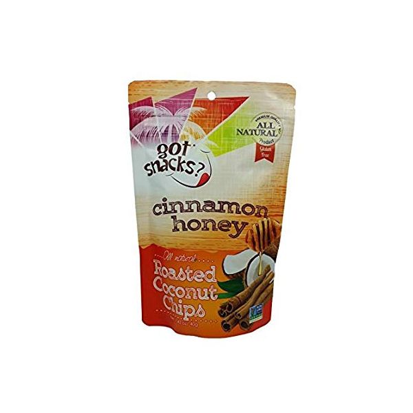 GOT SNACKS: Chip Coconut Roasted Cinnamon Honey, 1.43 oz