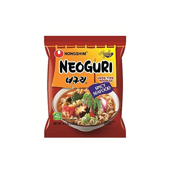 NONG SHIM: Neoguri Spicy Instant Noodle, 4.2 oz