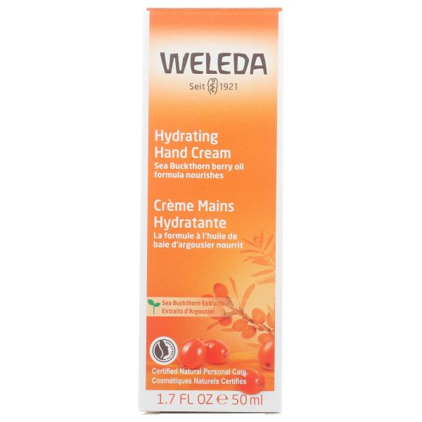 WELEDA: Cream Hand Hydrtg Sea Buck, 1.7 oz