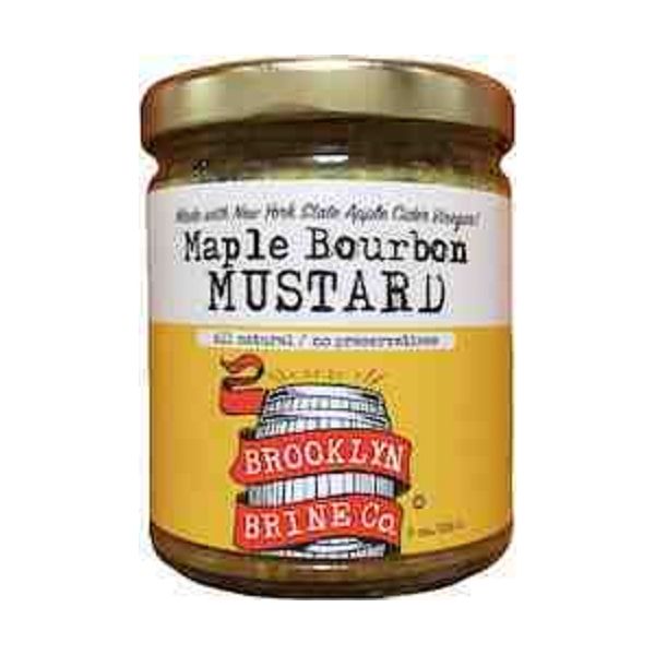 BROOKLYN BRINE: Mustard Maple Bourbon, 9 oz