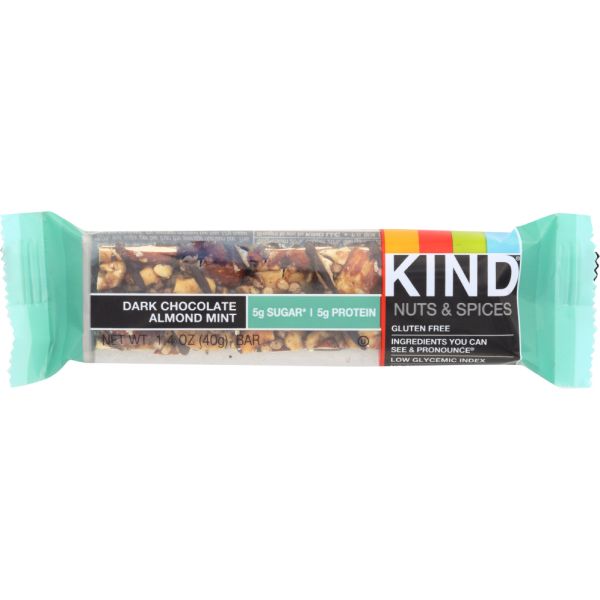 KIND: Dark Chocolate Almond Mint Bars, 1.4 Oz