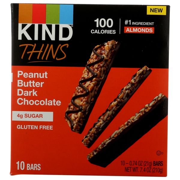 KIND: Peanut Butter Dark Chocolate Thins, 7.4 oz