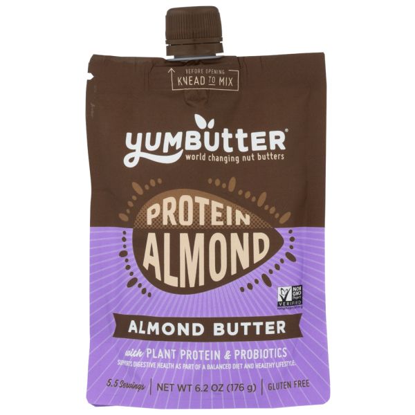 YUMBUTTER: Protein Almond Butter, 6.2 oz