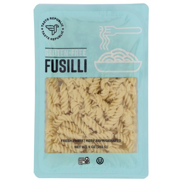 TASTE REPUBLIC: Pasta Fusilli Gluten Free Fresh, 9 oz