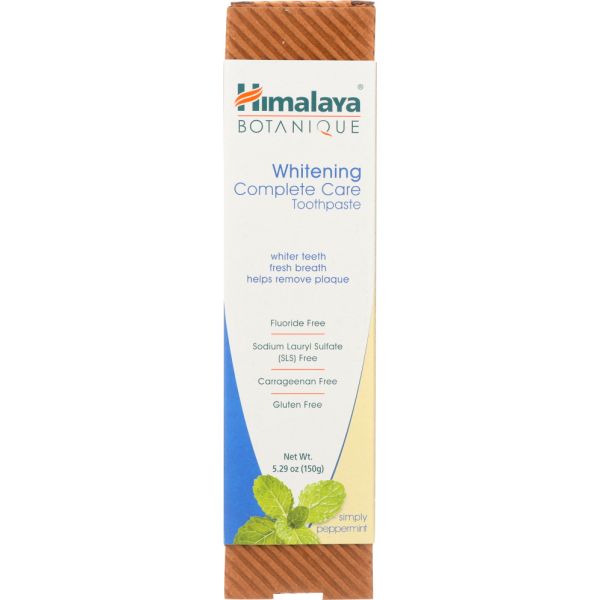 HIMALAYA HERBAL HEALTHCARE: Simply Peppermint Whitening Toothpaste, 150 gm