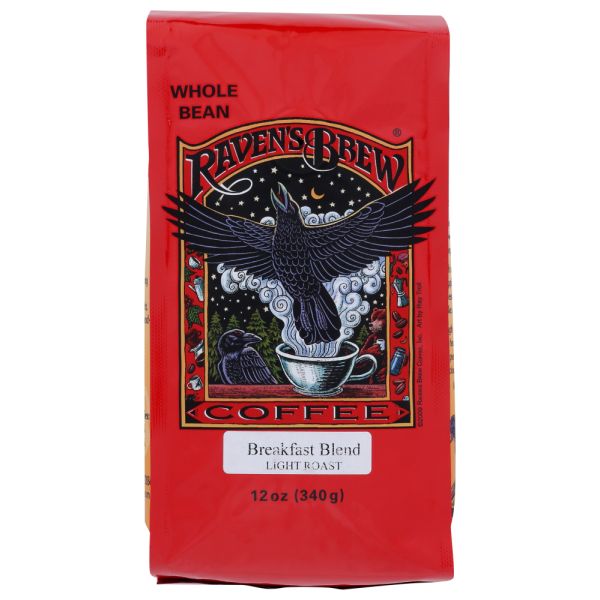 RAVENS BREW: Coffee Wb Brkst Blend, 12 oz