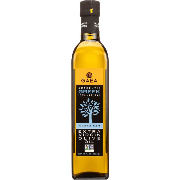 Gaea Greek Extra Virgin Olive Oil, 17 Oz