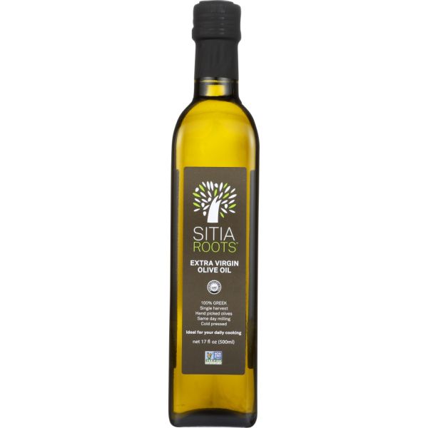 GAEA NORTH AMERICA: Sitia Roots Extra Virgin Olive Oil, 17 oz