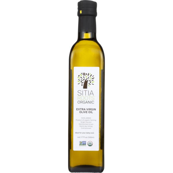 GAEA NORTH AMERICA: Sitia Roots Organic Extra Virgin Olive Oil, 17 oz