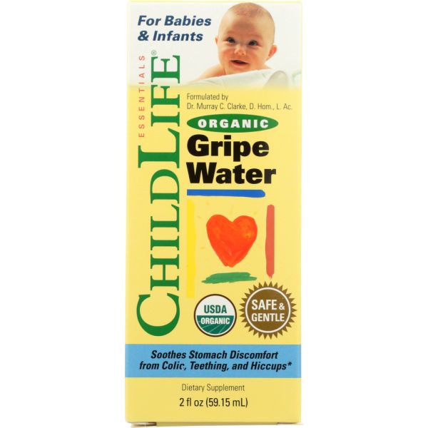 CHILD LIFE: Water Gripe Organic, 2 oz