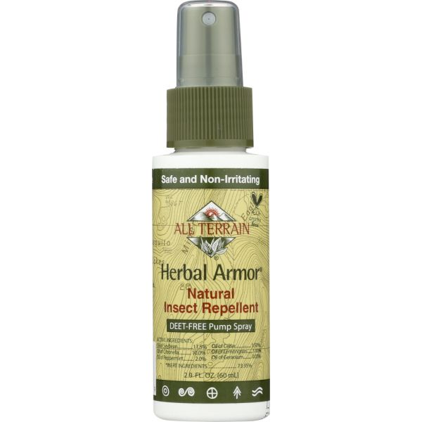 ALL TERRAIN: Herbal Armor DEET-free Natural Insect Repellent, 2 oz