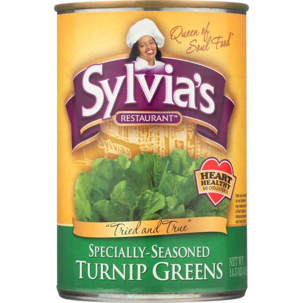 SYLVIAS: Turnip Greens, 14.5 oz