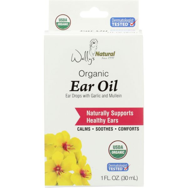 WALLY'S NATURAL PRODUCTS: Organic Ear Oil, 1 oz