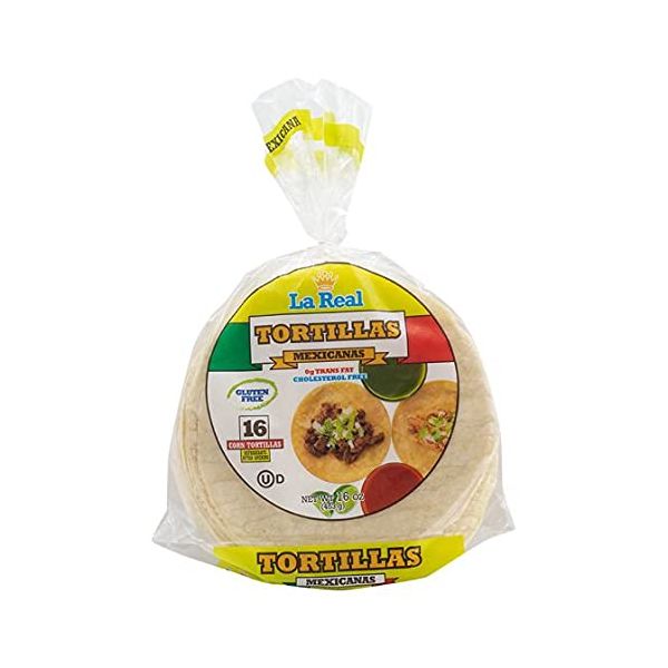 LA REAL: Tortilla Yllw Mexicanas, 16 OZ