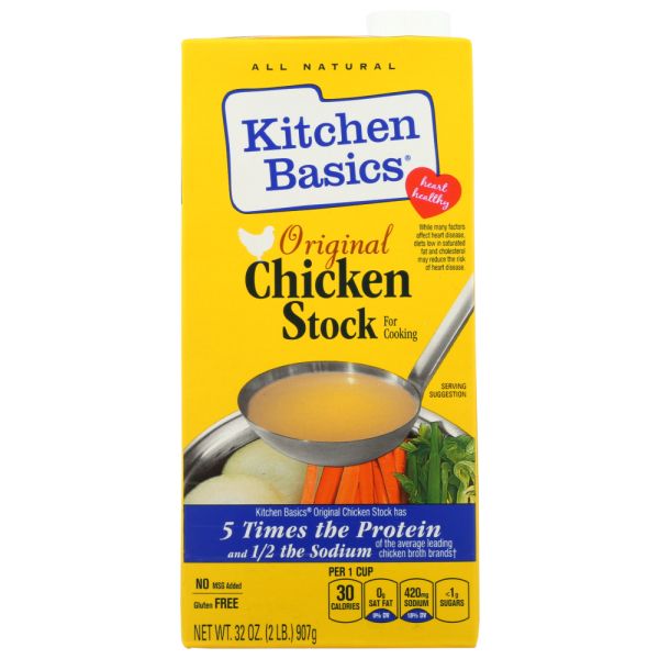 KITCHEN BASICS: Original Chicken Stock, 32 Oz