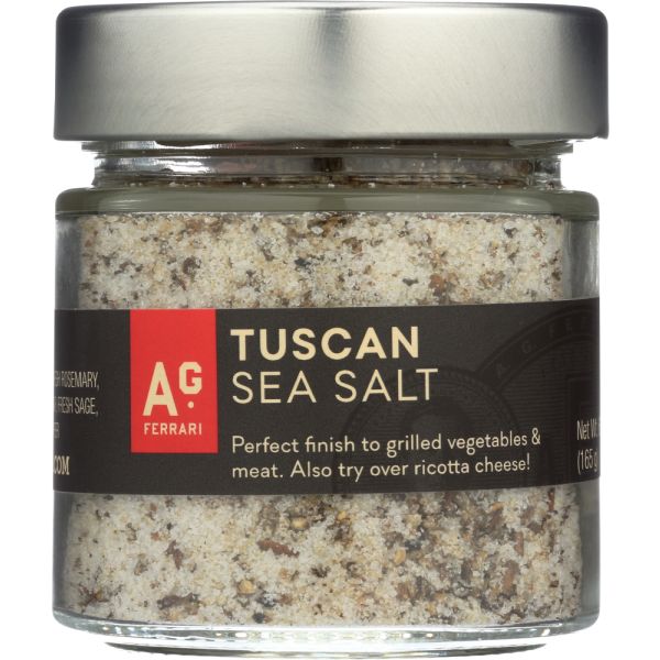 AG FERRARI: Tuscan Sea Salt, 6 oz