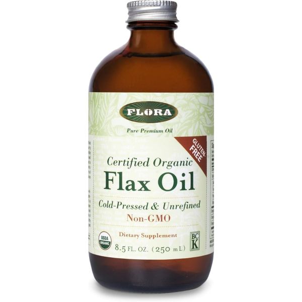 FLORA HEALTH: Organic Flax Oil, 8.5 oz