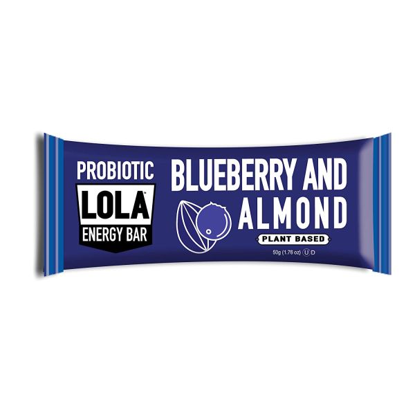 LOLA SNACKS: Bar Prbtc Blueberry Almnd, 1.76 oz