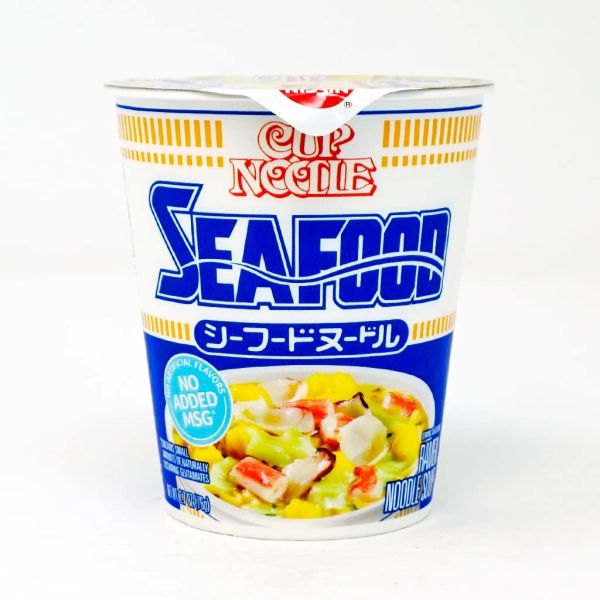 NISSIN: Soup Noodles Seafood, 2.68 oz