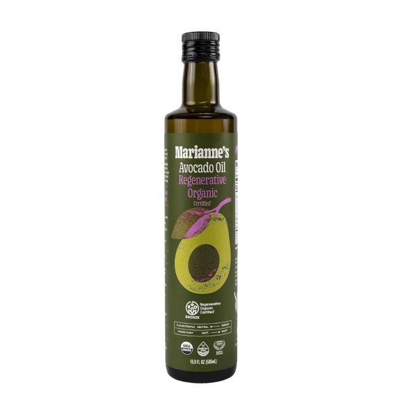 MARIANNE'S HARVEST: Regenerative Organic Certified Avocado Oil, 16.9 fo