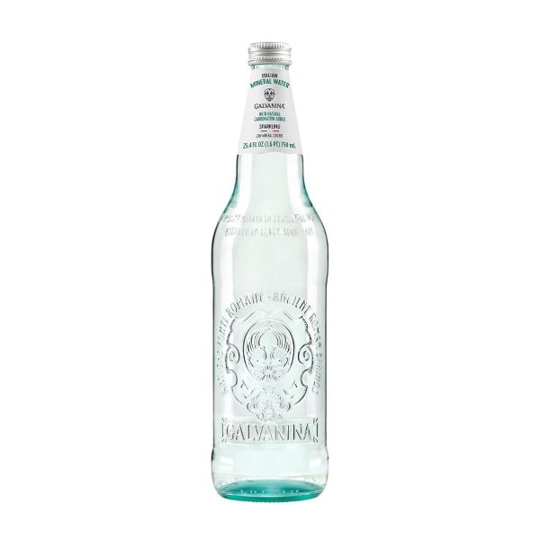 GALVANINA: Sparkling Mineral Italian Water, 25.4 fo