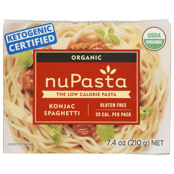NUPASTA: Pasta Konjac Spghetti Org, 7.4 oz